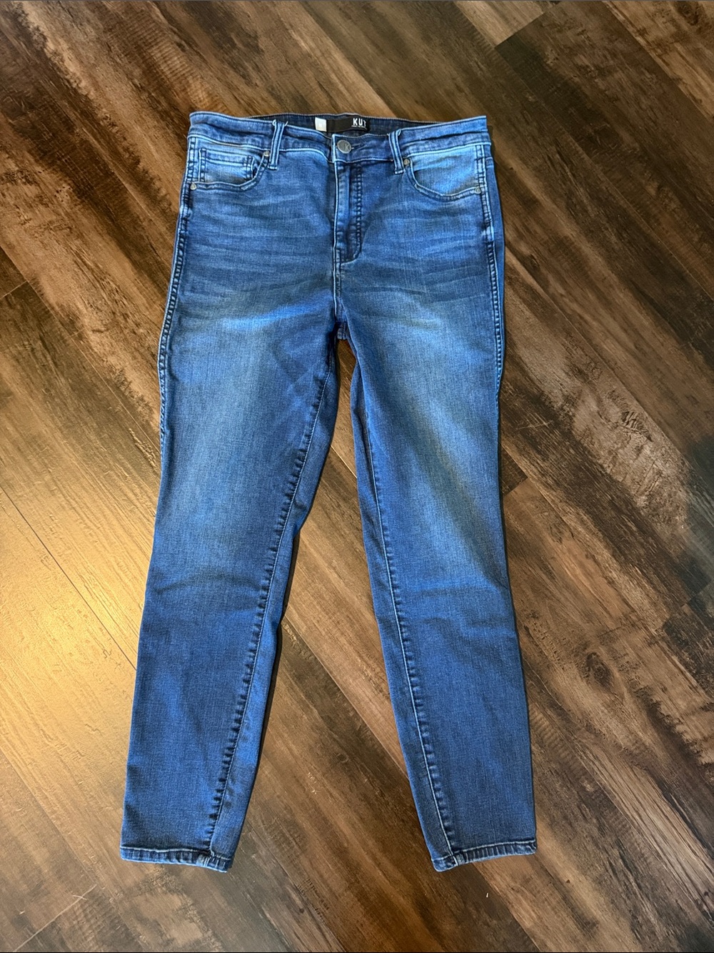 Kut from the Kloth Women's Dark Blue Skinny Jeans